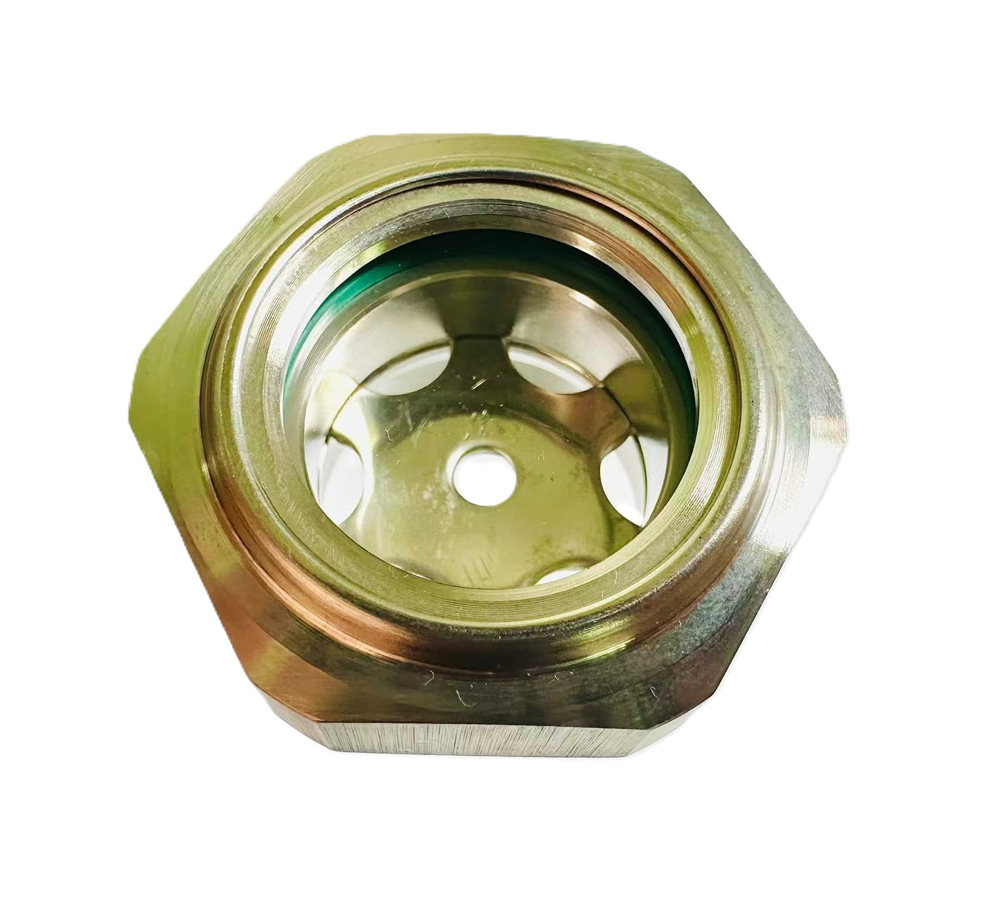 M26x1.5  Metric Thread Stainless Steel Oil Sight Glass,Oil Viewports,Liquid Indicator Window For Air Compressor Gearbox Roots Blower Pump