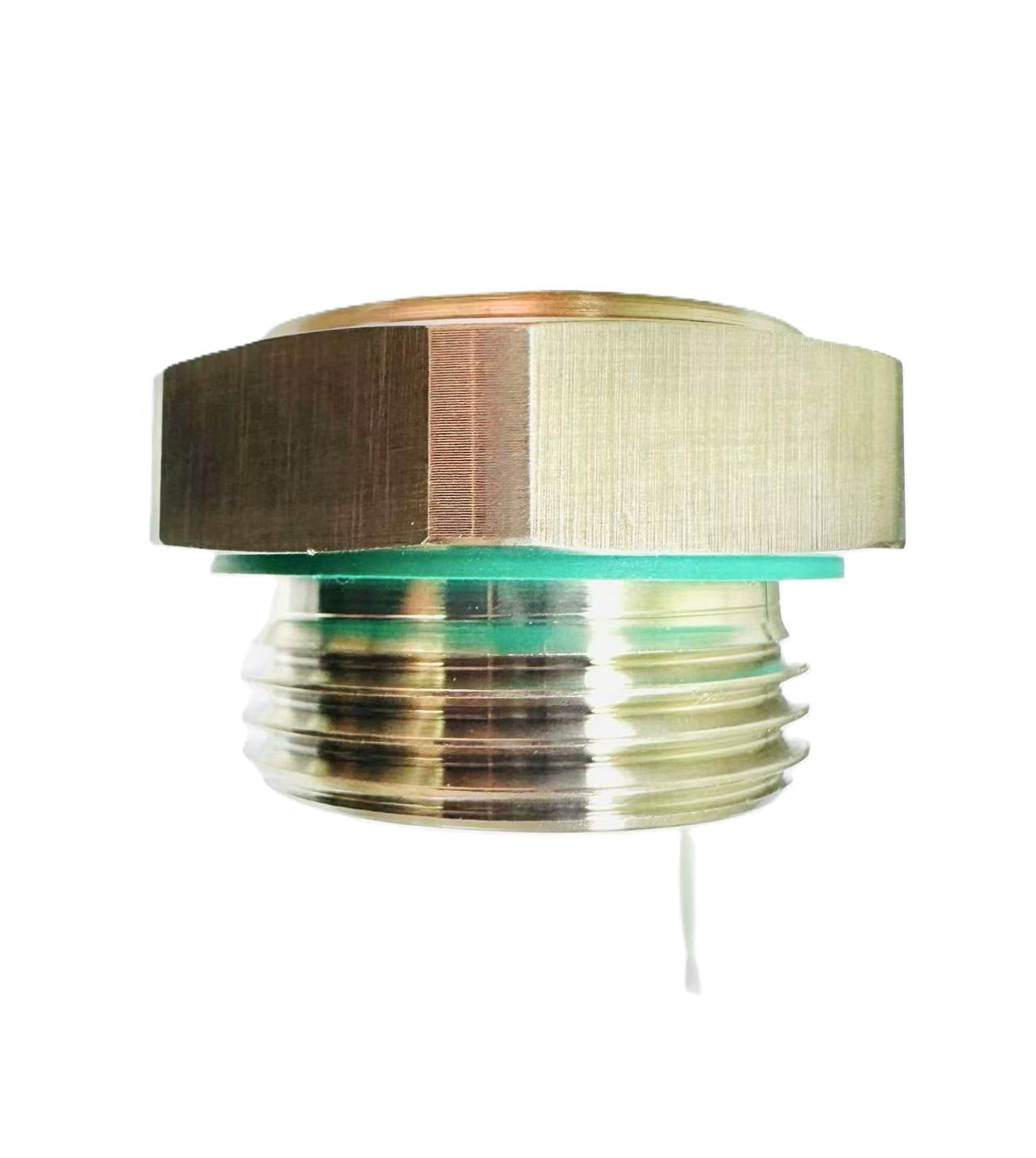 M26x1.5  Metric Thread Stainless Steel Oil Sight Glass,Oil Viewports,Liquid Indicator Window For Air Compressor Gearbox Roots Blower Pump